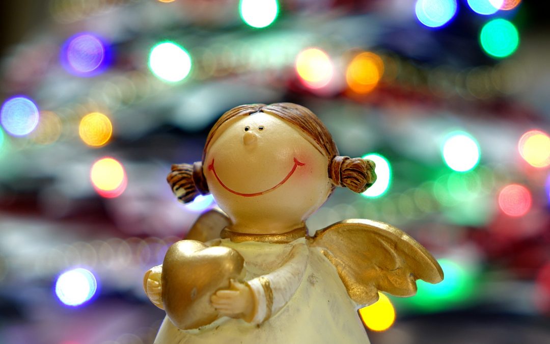 Christmas angel ornament